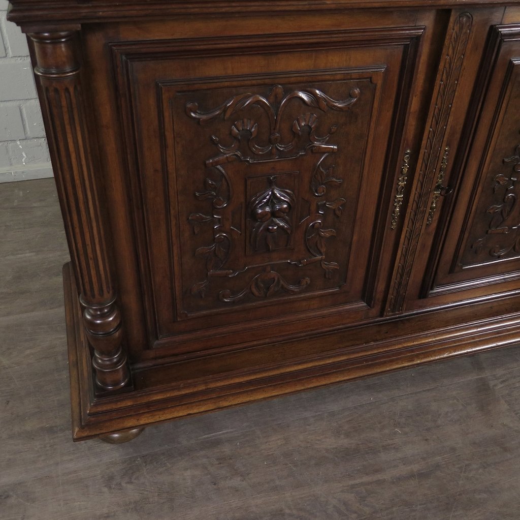 Buffetschrank Schrank Gründerzeit 1880 Eiche