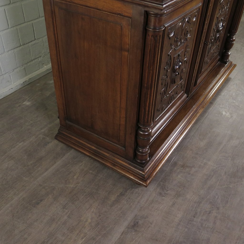 Buffetschrank Schrank Gründerzeit 1880 Eiche