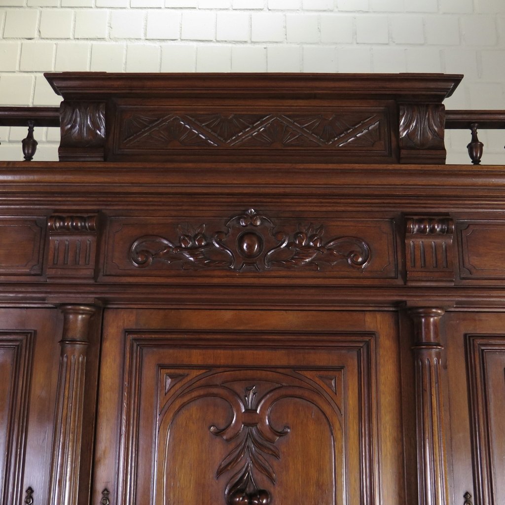 Buffetschrank Schrank Gründerzeit 1880 Eiche