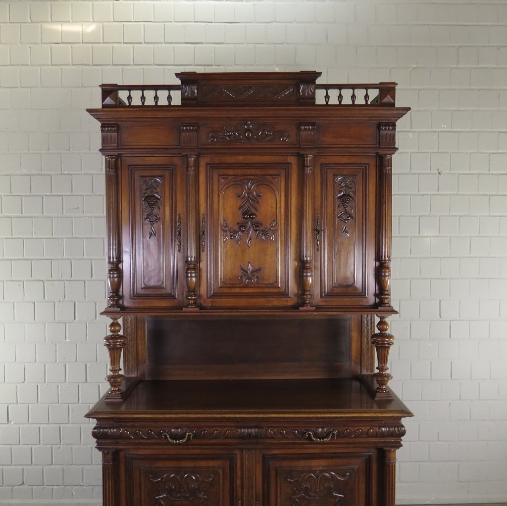Buffetschrank Schrank Gründerzeit 1880 Eiche