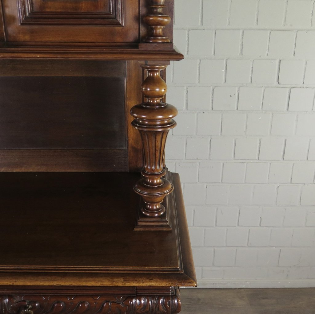 Buffetschrank Schrank Gründerzeit 1880 Eiche