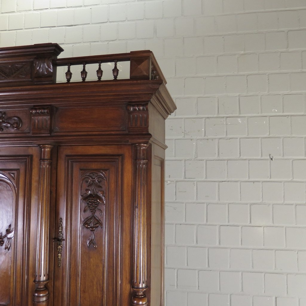 Buffetschrank Schrank Gründerzeit 1880 Eiche