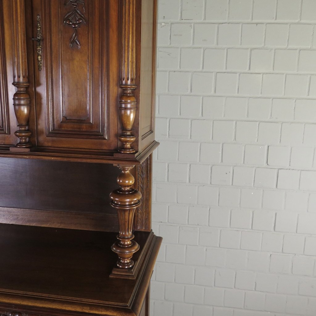 Buffetschrank Schrank Gründerzeit 1880 Eiche