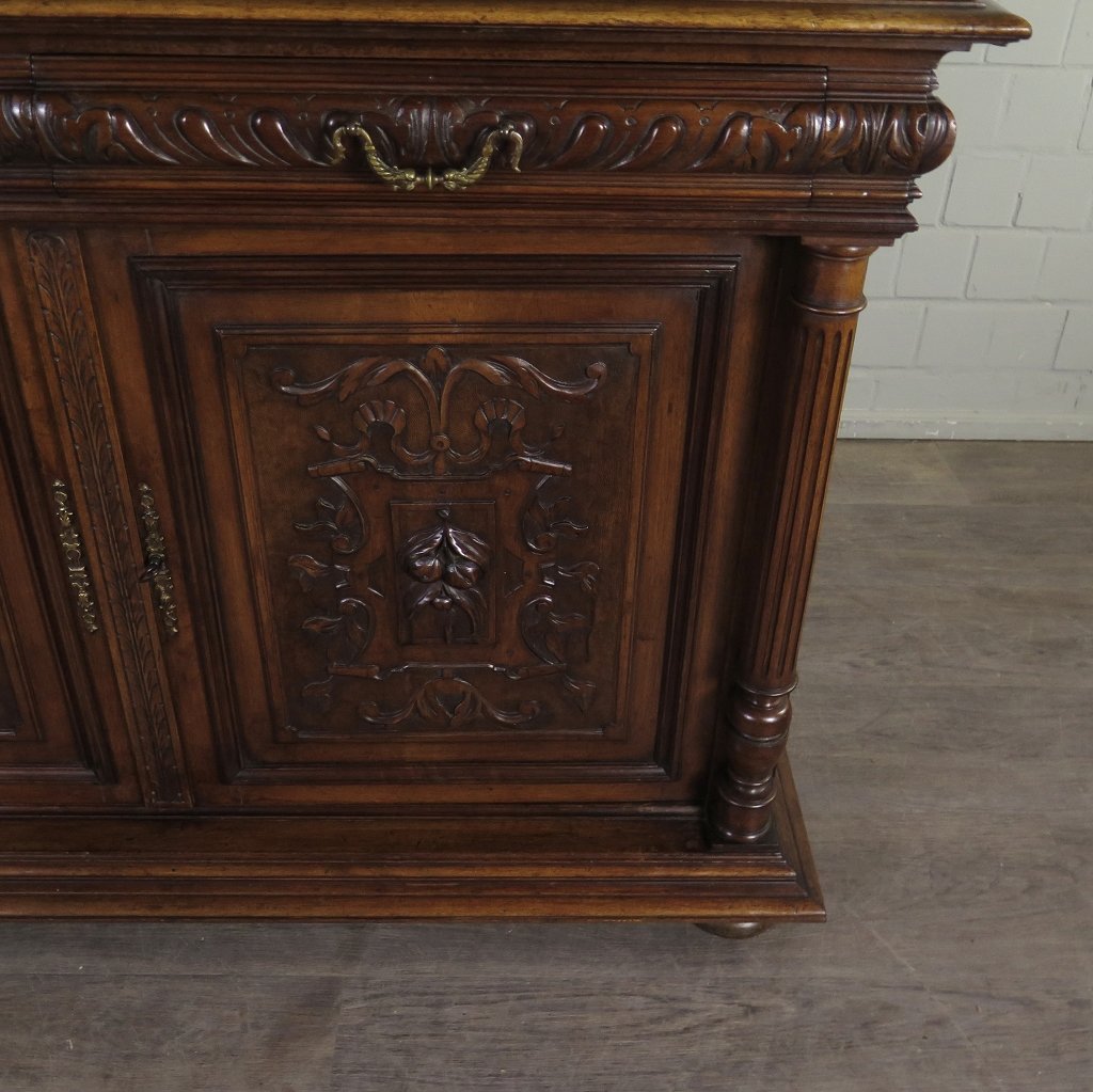Buffetschrank Schrank Gründerzeit 1880 Eiche