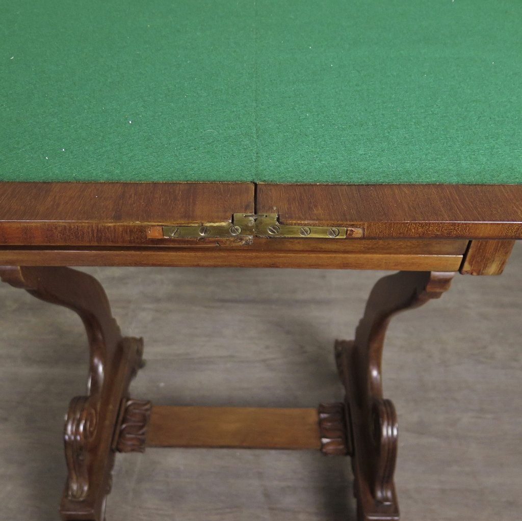 Schreibtisch Klapptisch Beistelltisch Biedermeier 1830 Mahagoni