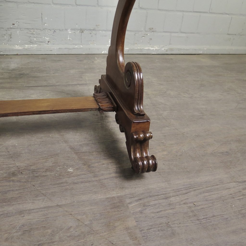 Schreibtisch Klapptisch Beistelltisch Biedermeier 1830 Mahagoni