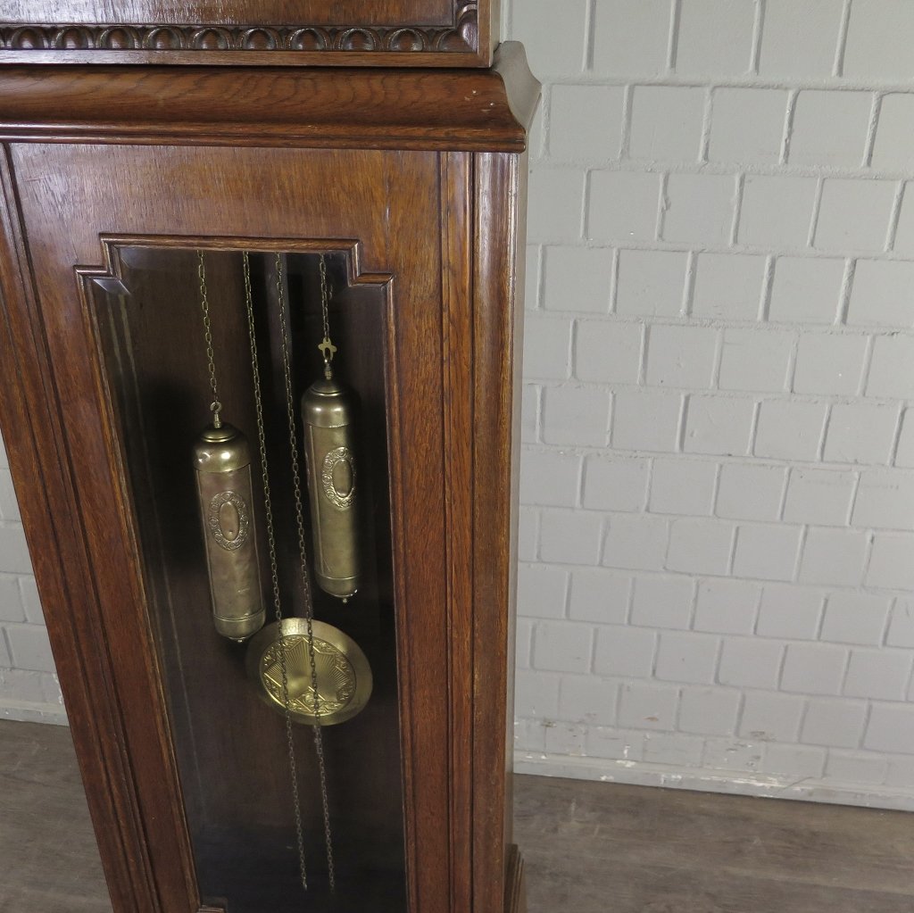 Standuhr Uhr Jugendstil 1910 Eiche
