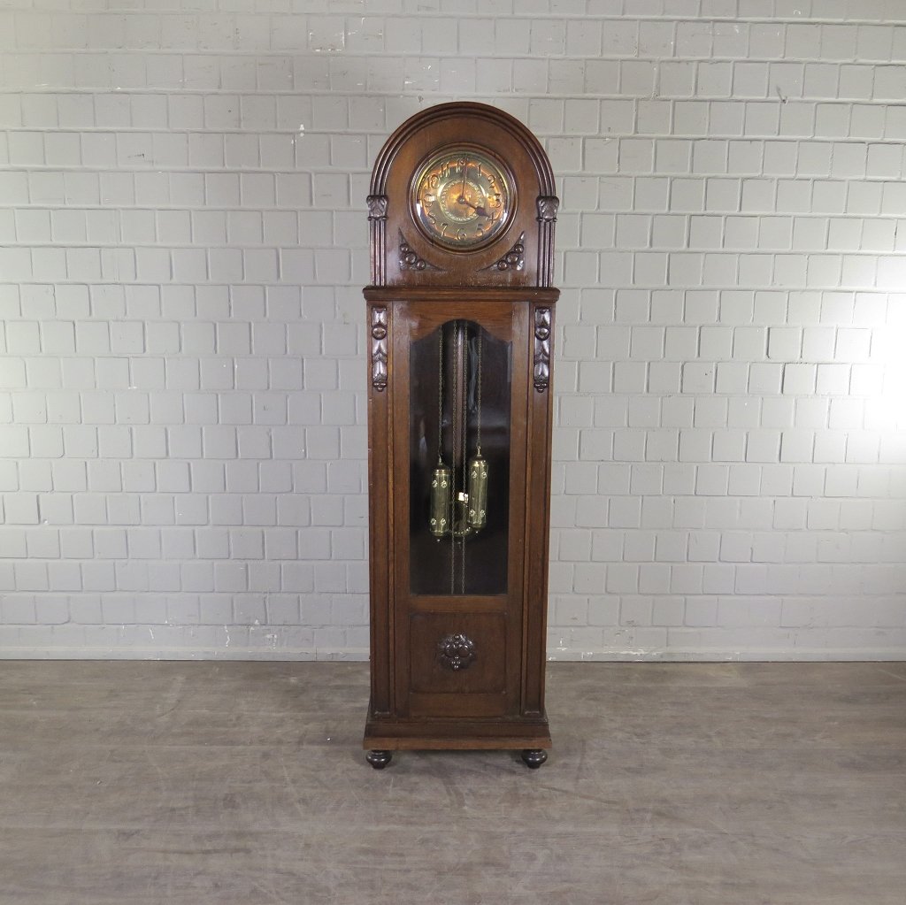 Standuhr Uhr Jugendstil 1910 Eiche
