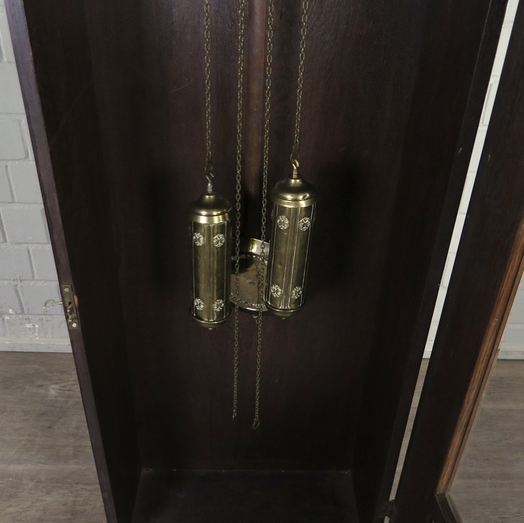 Standuhr Uhr Jugendstil 1910 Eiche