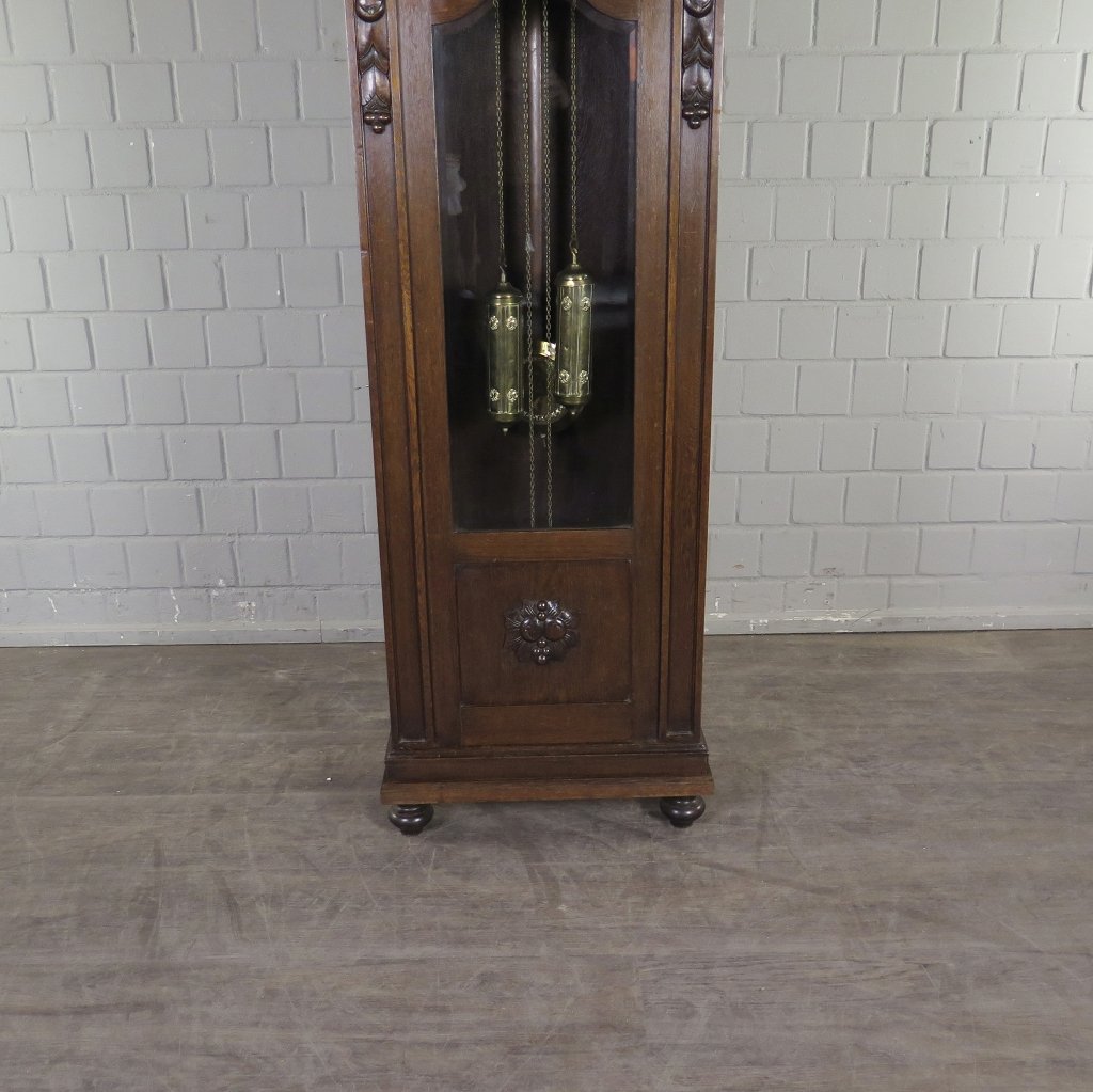 Standuhr Uhr Jugendstil 1910 Eiche