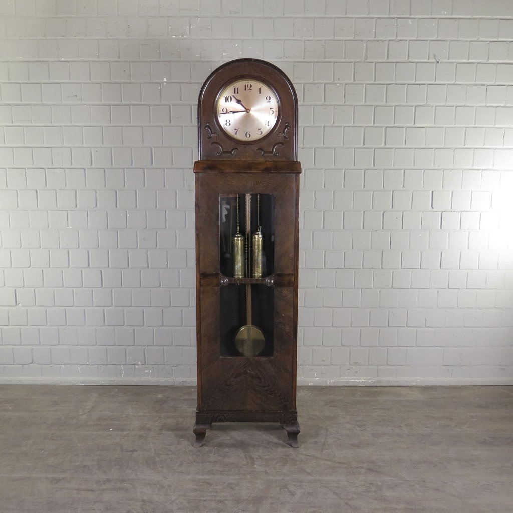 Standuhr Uhr Jugendstil 1910 Eiche