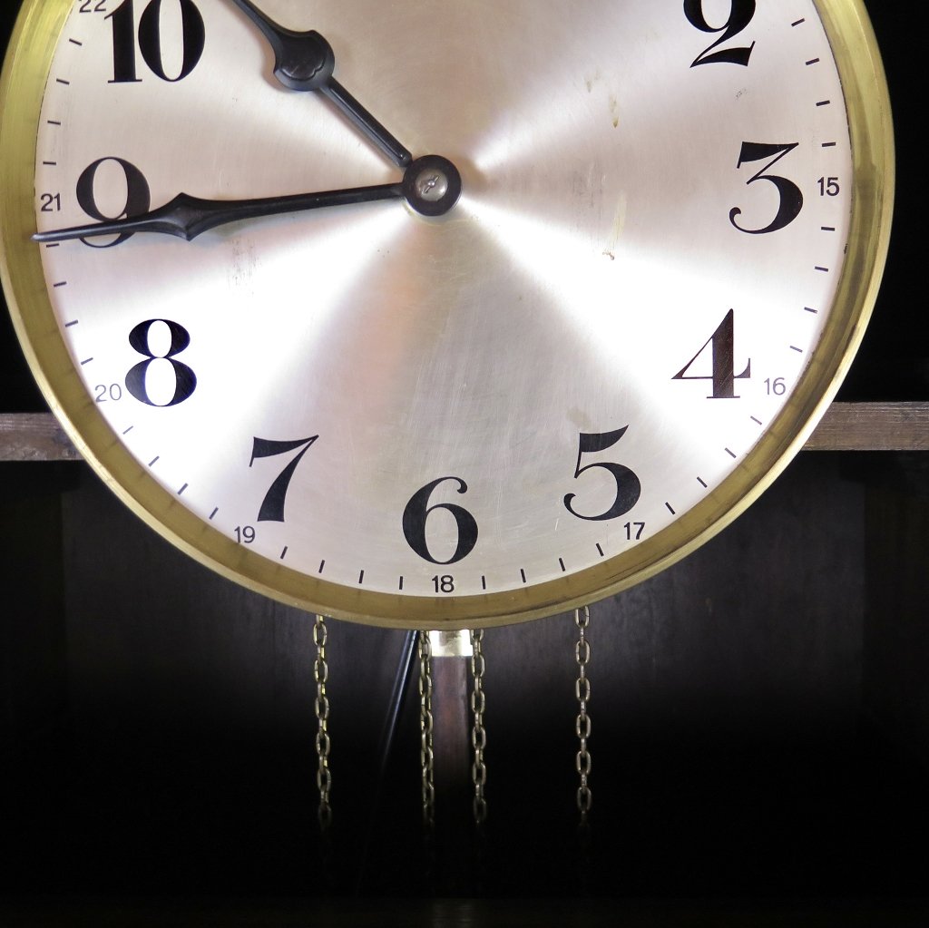 Standuhr Uhr Jugendstil 1910 Eiche