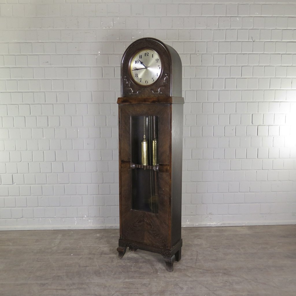 Standuhr Uhr Jugendstil 1910 Eiche