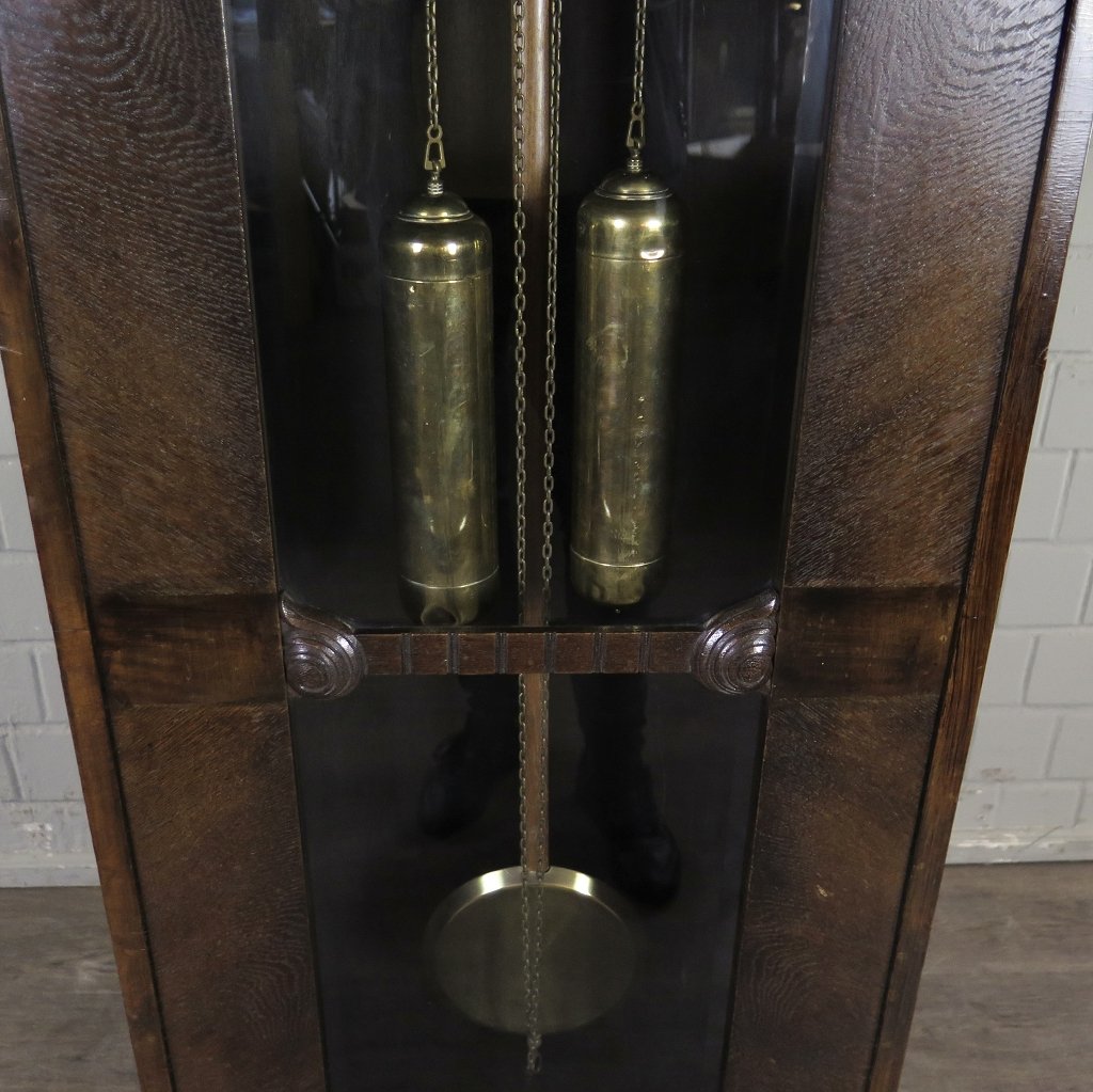 Standuhr Uhr Jugendstil 1910 Eiche