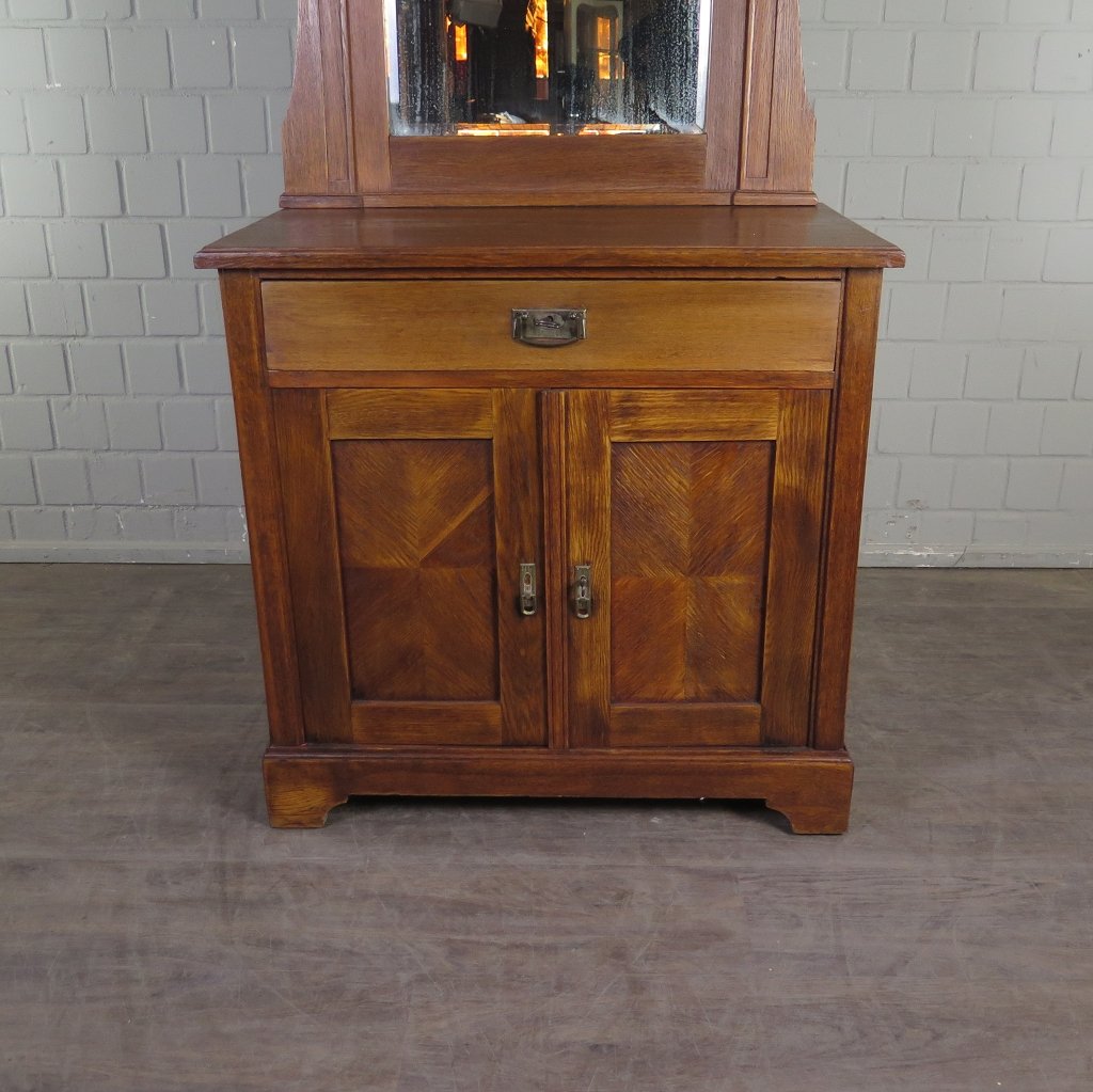 Kommode Aufsatzkommode Jugendstil 1910 Eiche