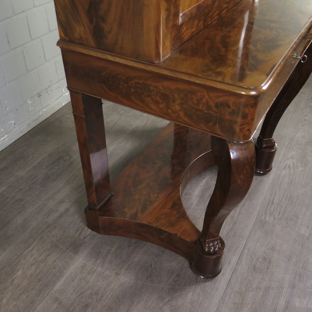 Sekretär Biedermeier 1830 Mahagoni