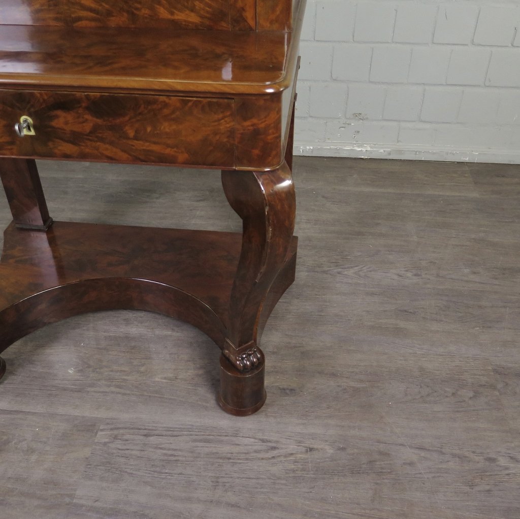Sekretär Biedermeier 1830 Mahagoni