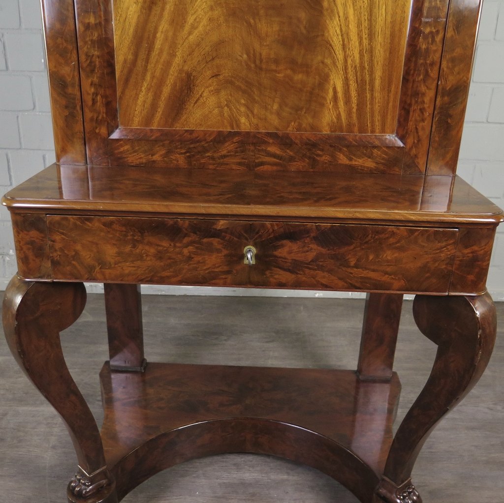 Sekretär Biedermeier 1830 Mahagoni
