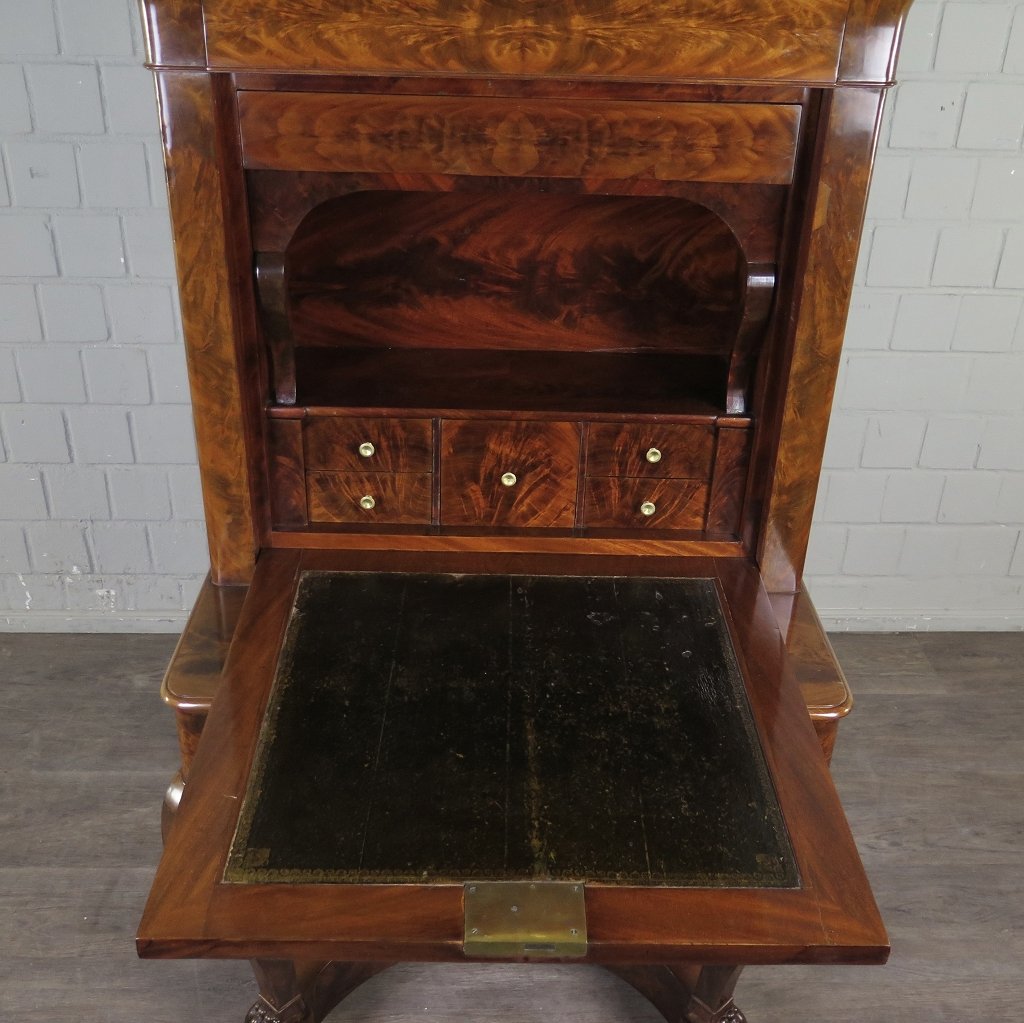 Sekretär Biedermeier 1830 Mahagoni
