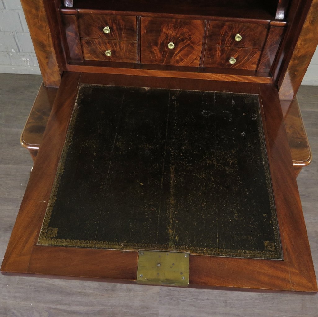Sekretär Biedermeier 1830 Mahagoni