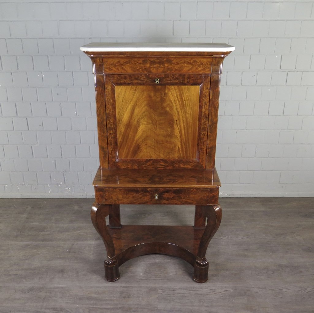 Sekretär Biedermeier 1830 Mahagoni