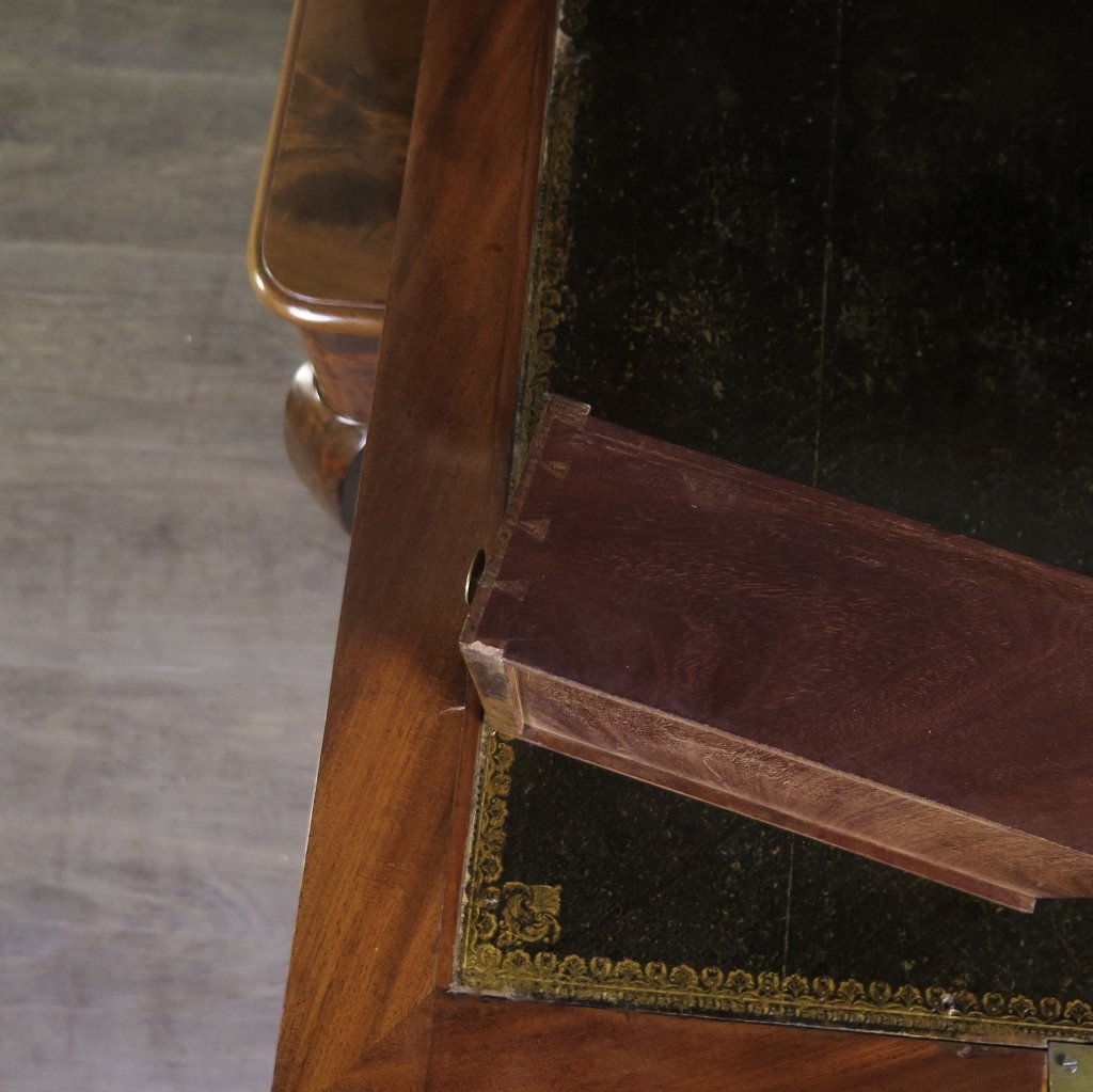 Sekretär Biedermeier 1830 Mahagoni