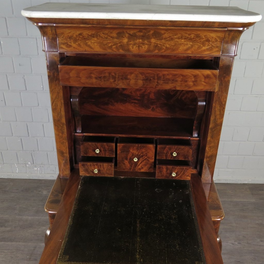Sekretär Biedermeier 1830 Mahagoni