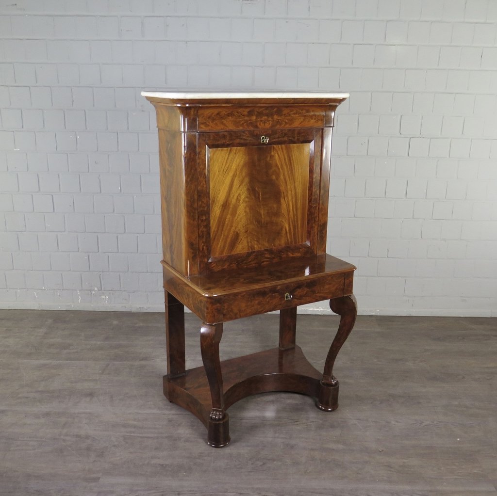 Sekretär Biedermeier 1830 Mahagoni