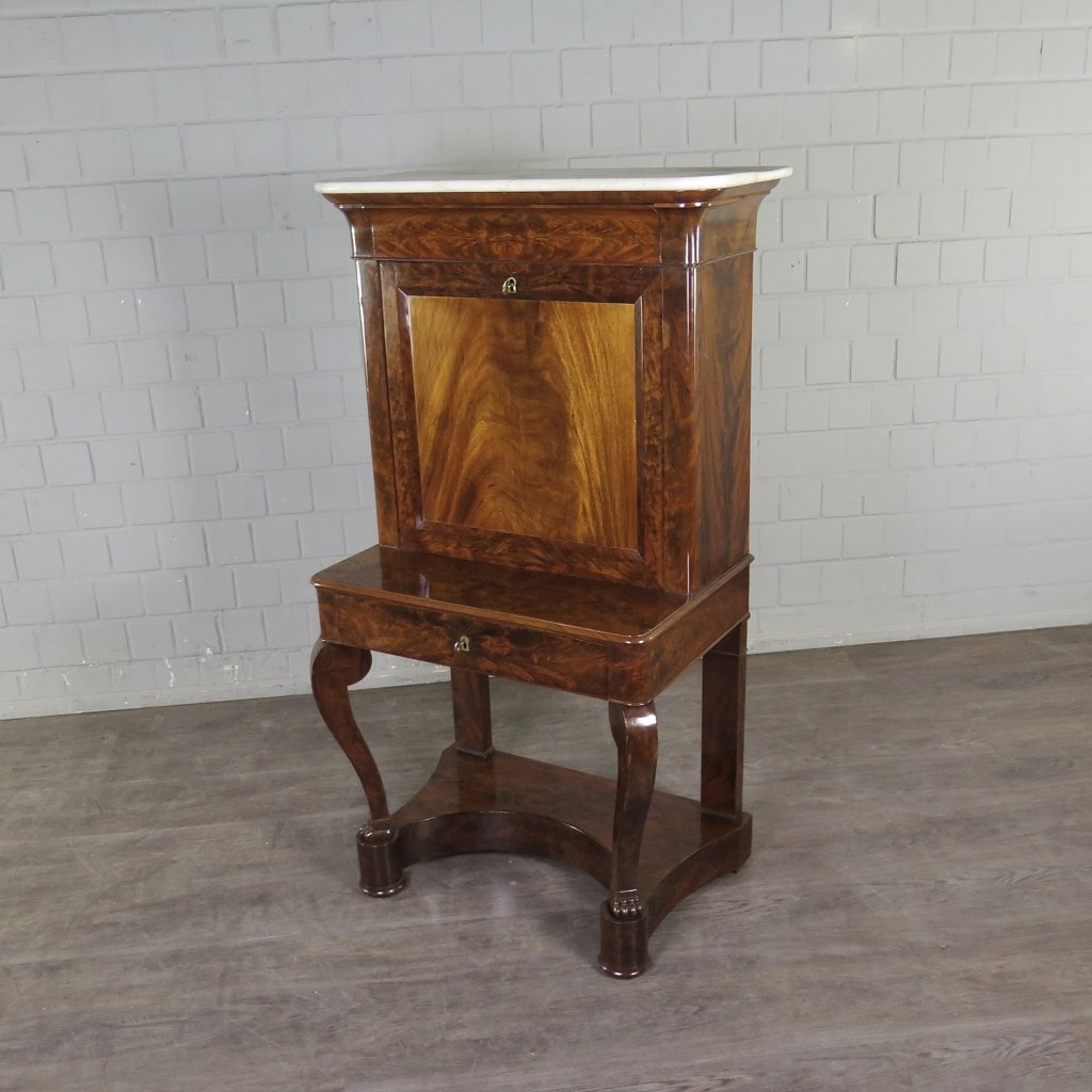 Sekretär Biedermeier 1830 Mahagoni