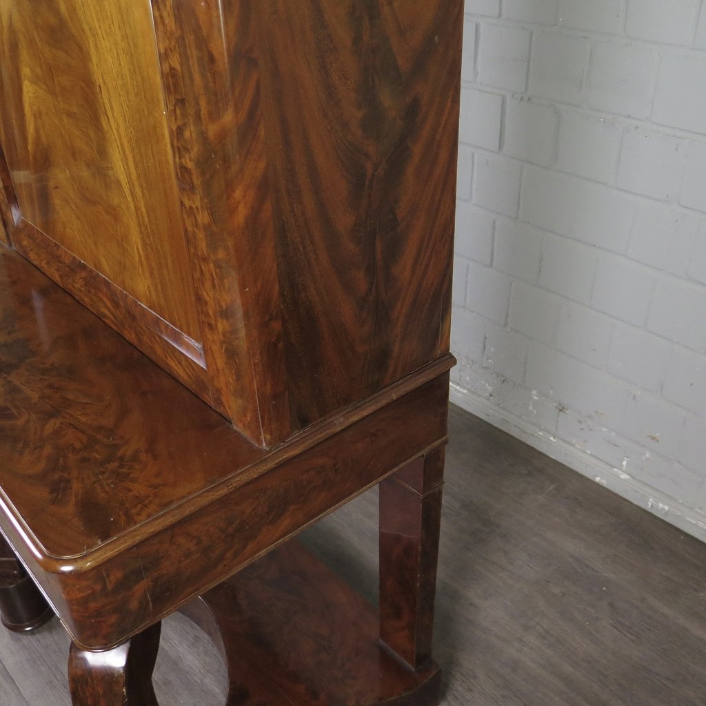 Sekretär Biedermeier 1830 Mahagoni