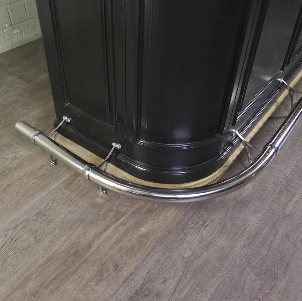 Englische Bar Theke Massivholz 2,76 m