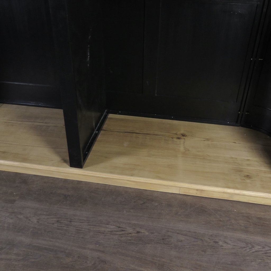 Englische Bar Theke Massivholz 2,76 m