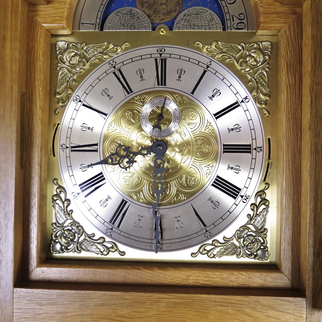 Standuhr Uhr Eiche