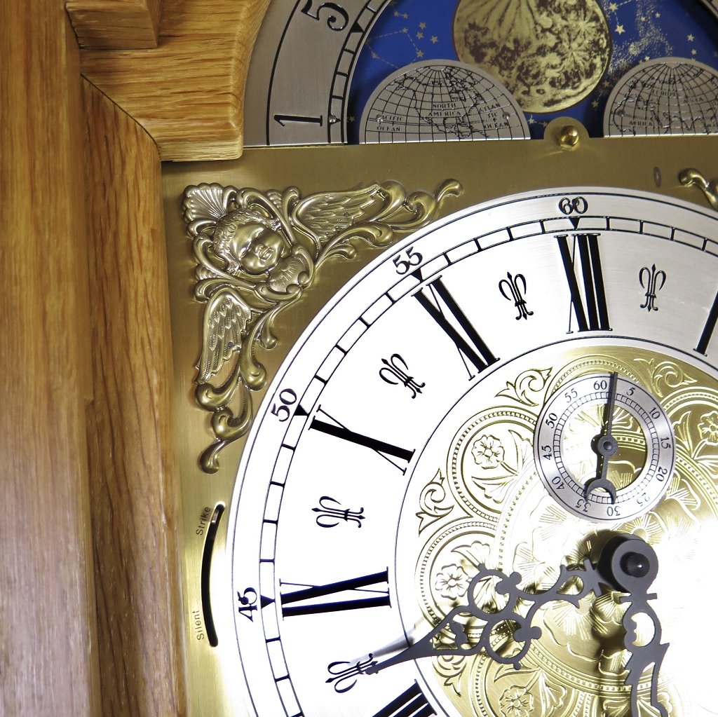Standuhr Uhr Eiche