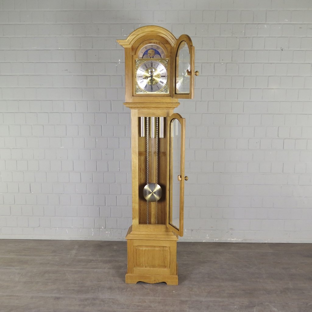 Standuhr Uhr Eiche