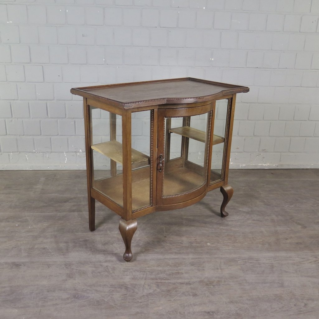 Teeschränkchen Jugendstil 1910 Eiche