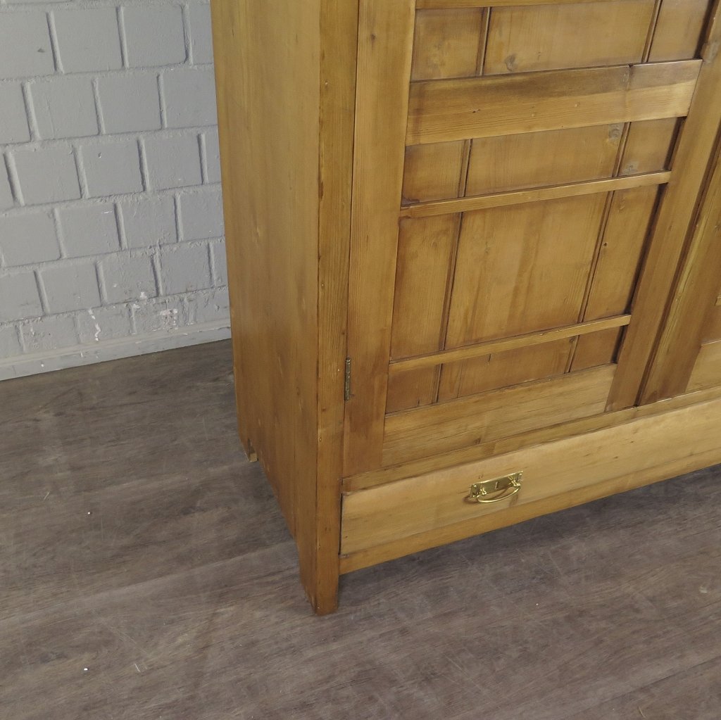 Schrank Kleiderschrank Jugendstil 1910 Kiefer