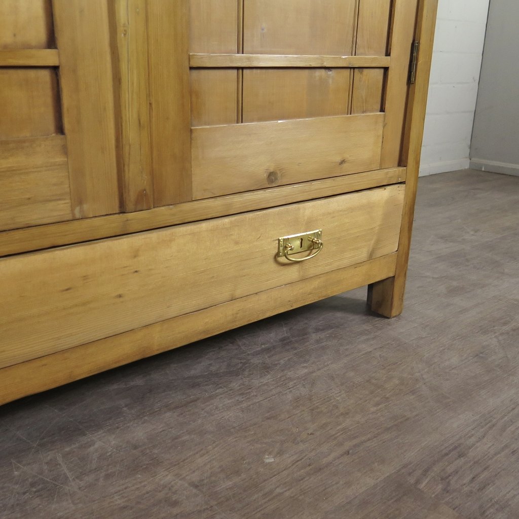 Schrank Kleiderschrank Jugendstil 1910 Kiefer