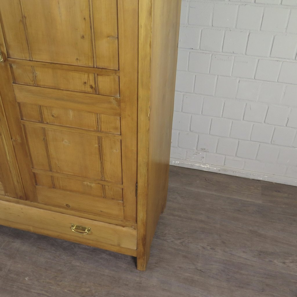 Schrank Kleiderschrank Jugendstil 1910 Kiefer