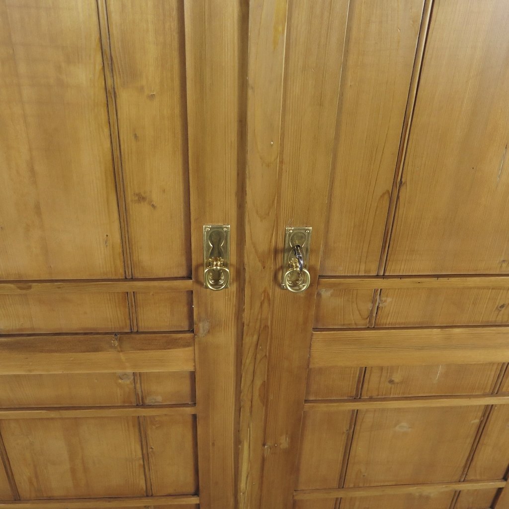 Schrank Kleiderschrank Jugendstil 1910 Kiefer