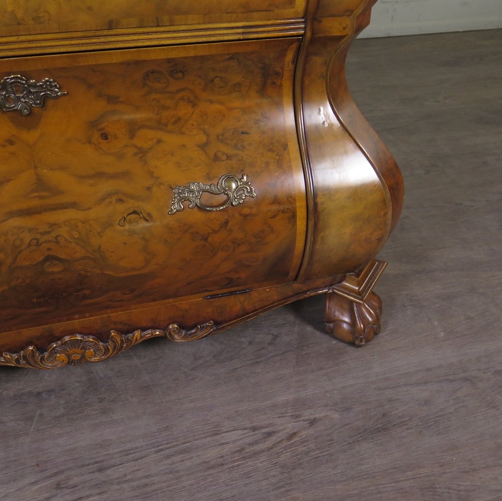 TV-Schrank TV-Möbel Neubarock Nussbaum 1,06 m