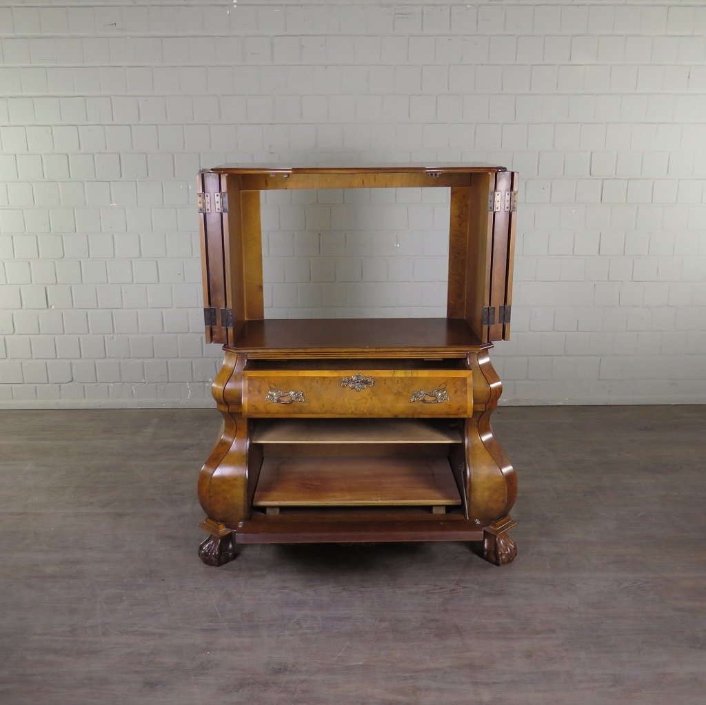 TV-Schrank TV-Möbel Neubarock Nussbaum 1,06 m