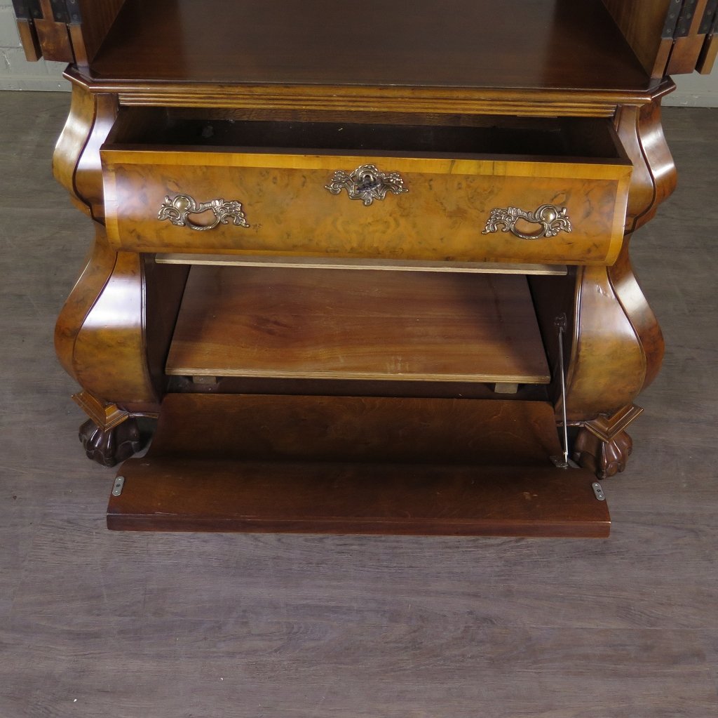 TV-Schrank TV-Möbel Neubarock Nussbaum 1,06 m