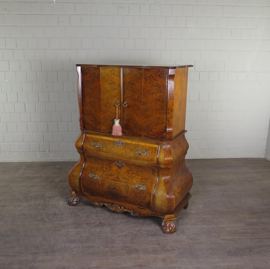 TV-Schrank TV-Möbel Neubarock Nussbaum 1,06 m