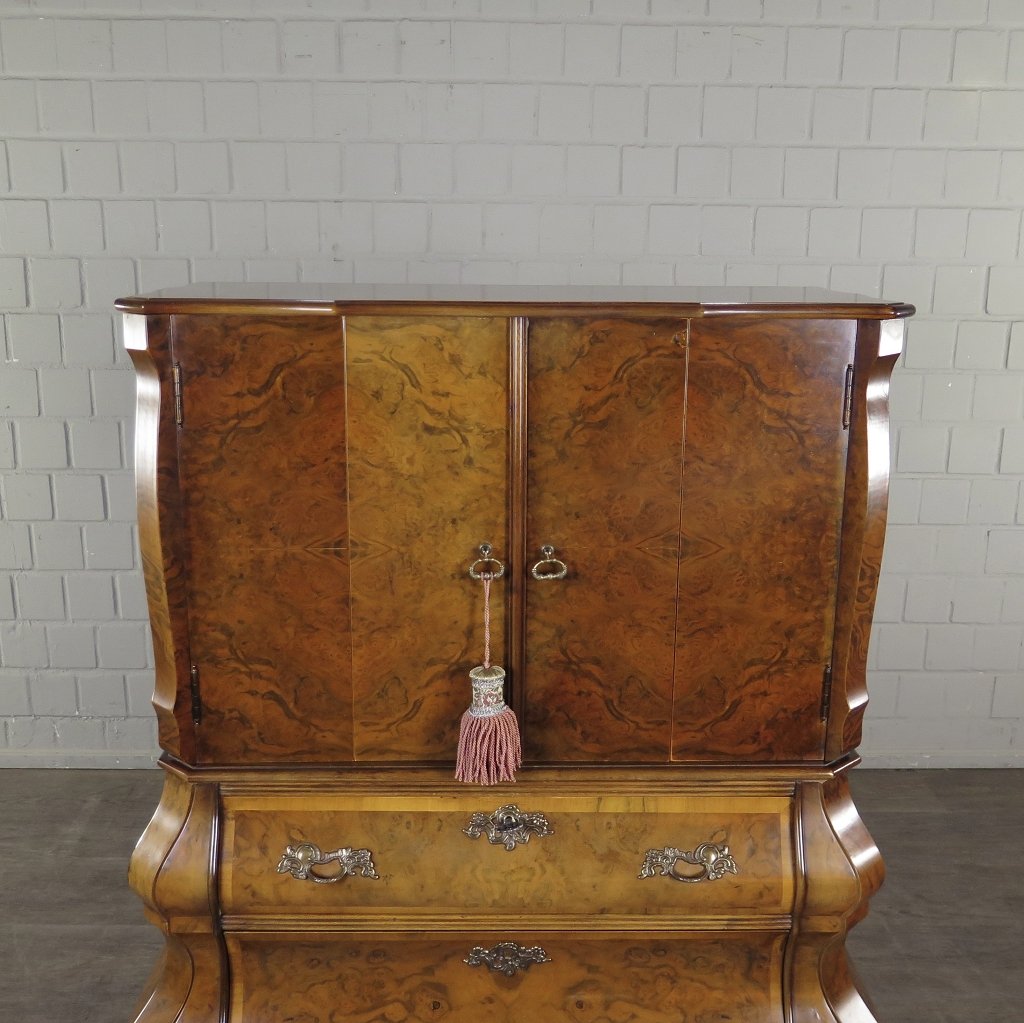 TV-Schrank TV-Möbel Neubarock Nussbaum 1,06 m