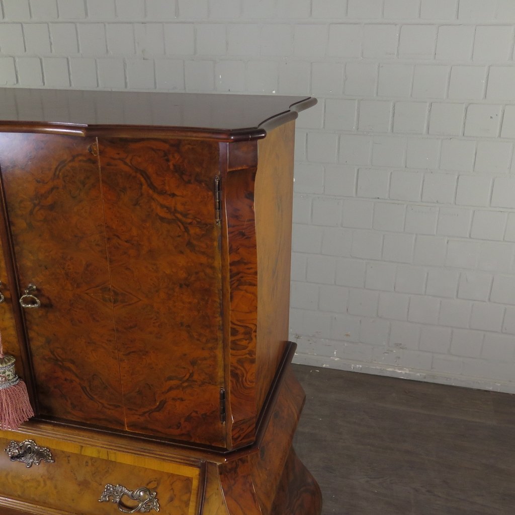 TV-Schrank TV-Möbel Neubarock Nussbaum 1,06 m