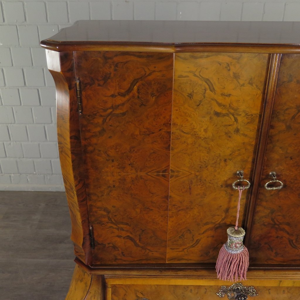 TV-Schrank TV-Möbel Neubarock Nussbaum 1,06 m