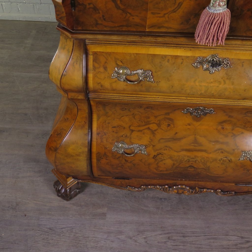 TV-Schrank TV-Möbel Neubarock Nussbaum 1,06 m