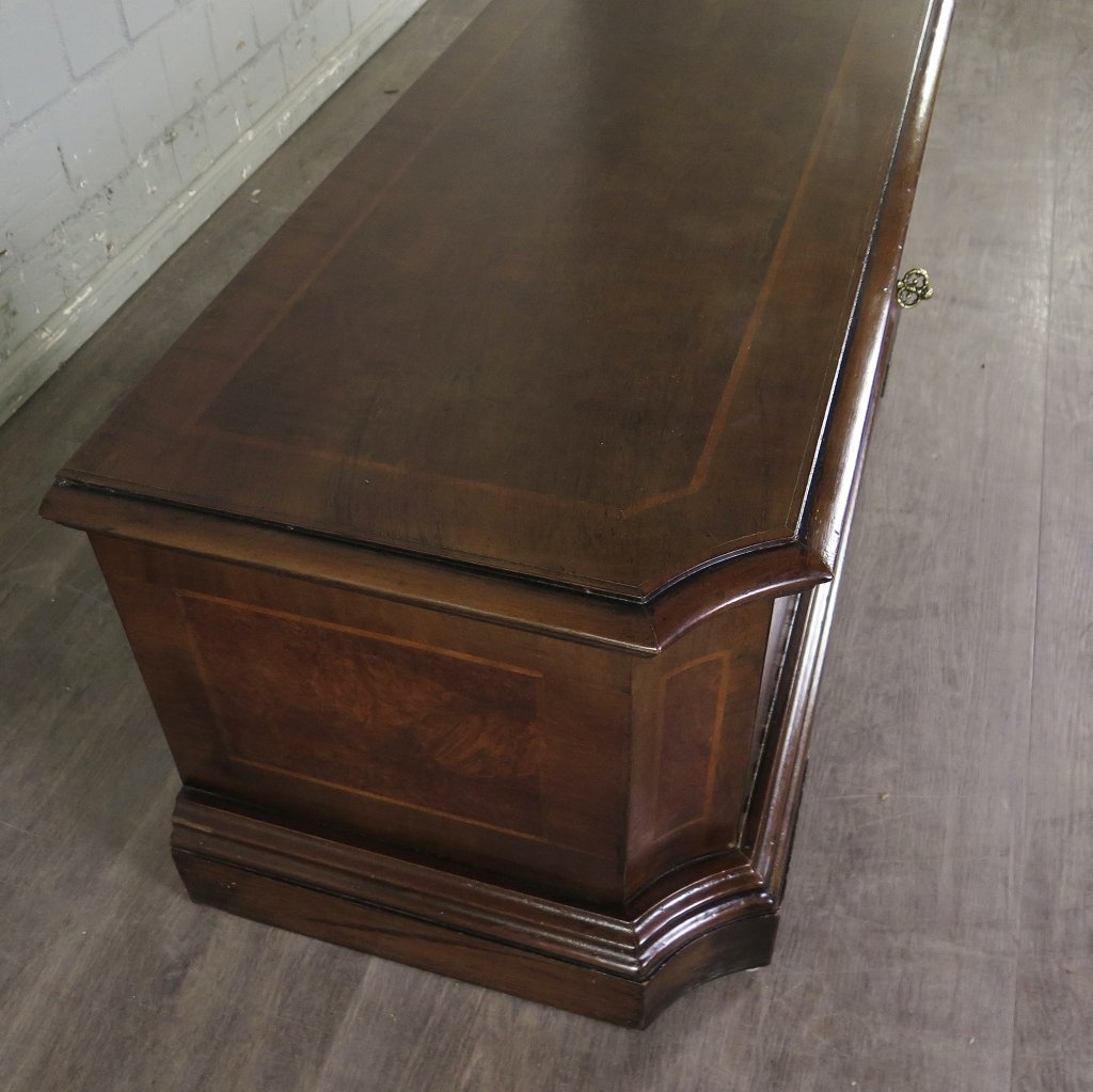 TV-Schrank TV-Möbel Neubarock Nussbaum 0,99 m
