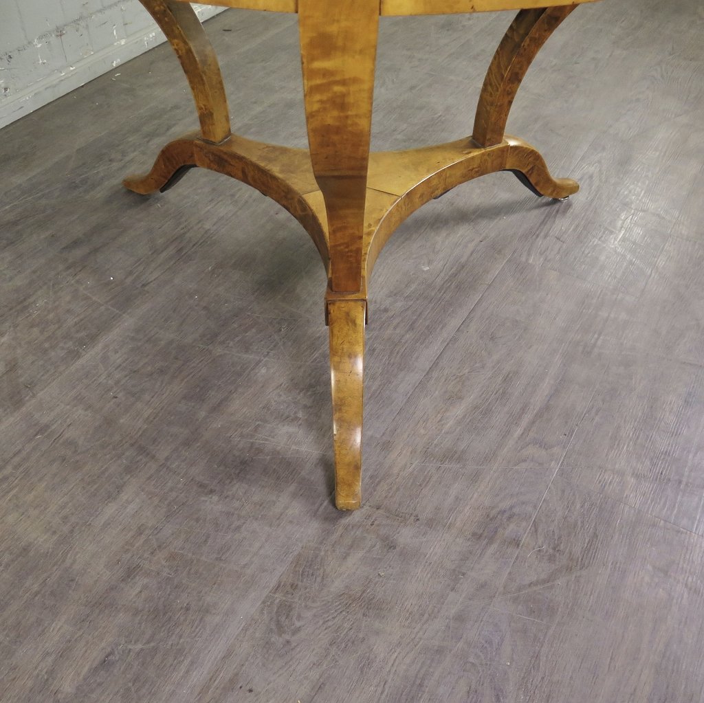 Tisch Beistelltisch Biedermeier 1830 Birke